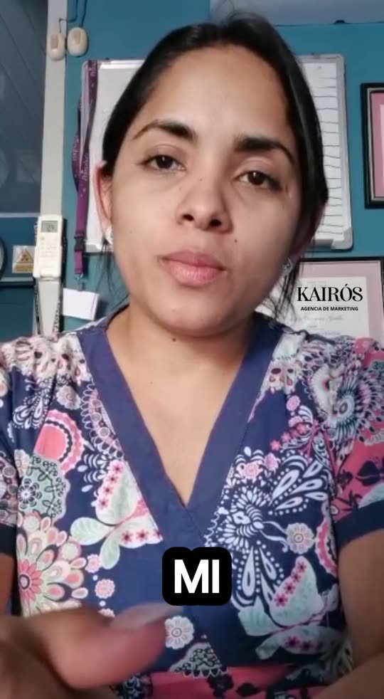 La Dra. Sucetty, desde Costa Rica, hablando a cámara sobre sus resultados con Kairós